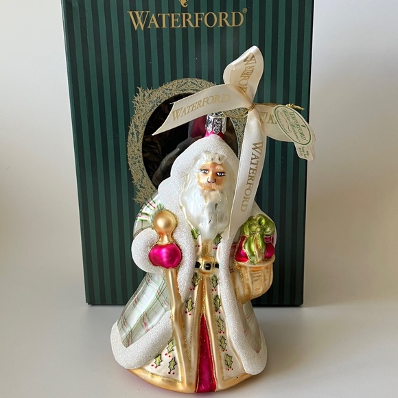 Vintage Waterford Holiday Heirloom Ornament: Limited Edition, Old World Santa - Picture 1 of 15